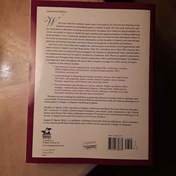 Prescription for Nutritional Healing, 3rd edition - Picture 2 of 2